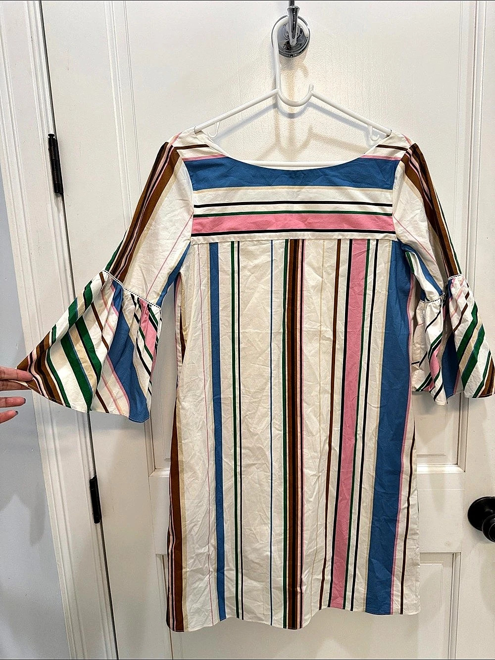 Massimo Dutti Striped Mini Dress Size 4 Like New